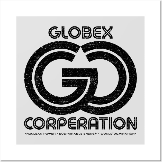 Globex Corp (GC-Black) [Rx-Tp] Wall Art by Roufxis